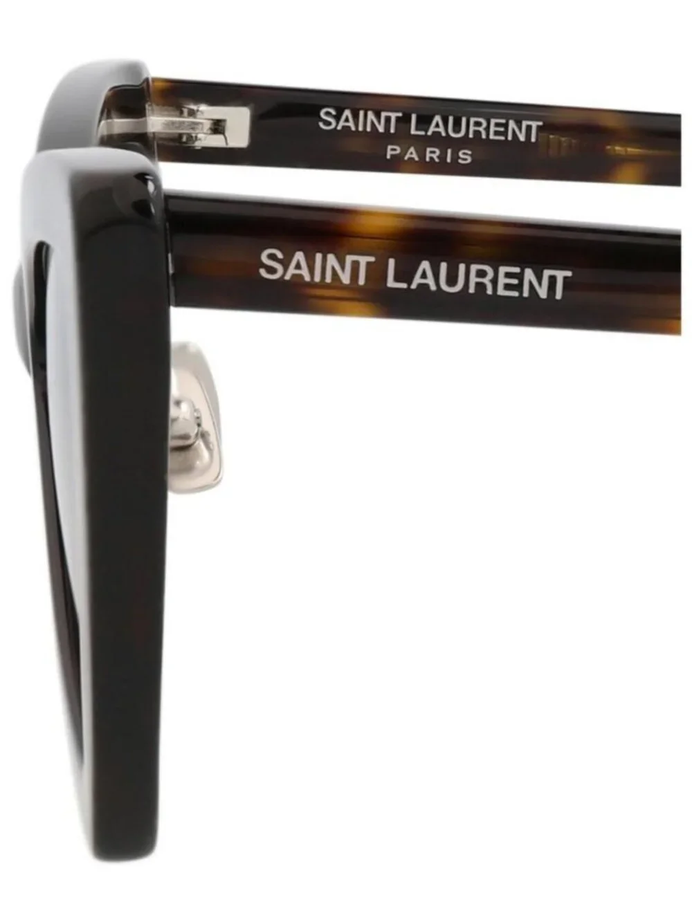New Saint Laurent Womens Cat Eye Havana Havana Grey Fashion Designer Sunglasses